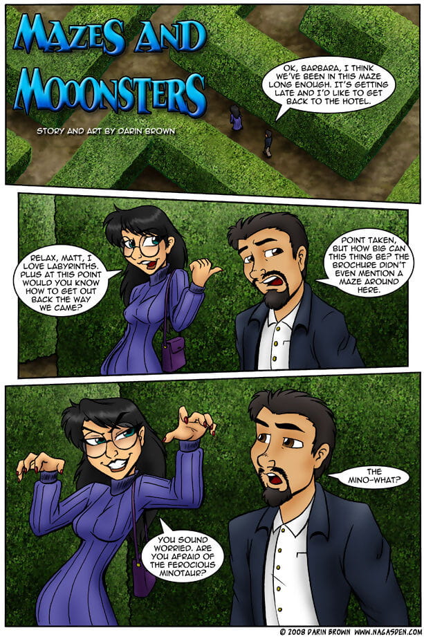 Mazes and Moonsters page 1