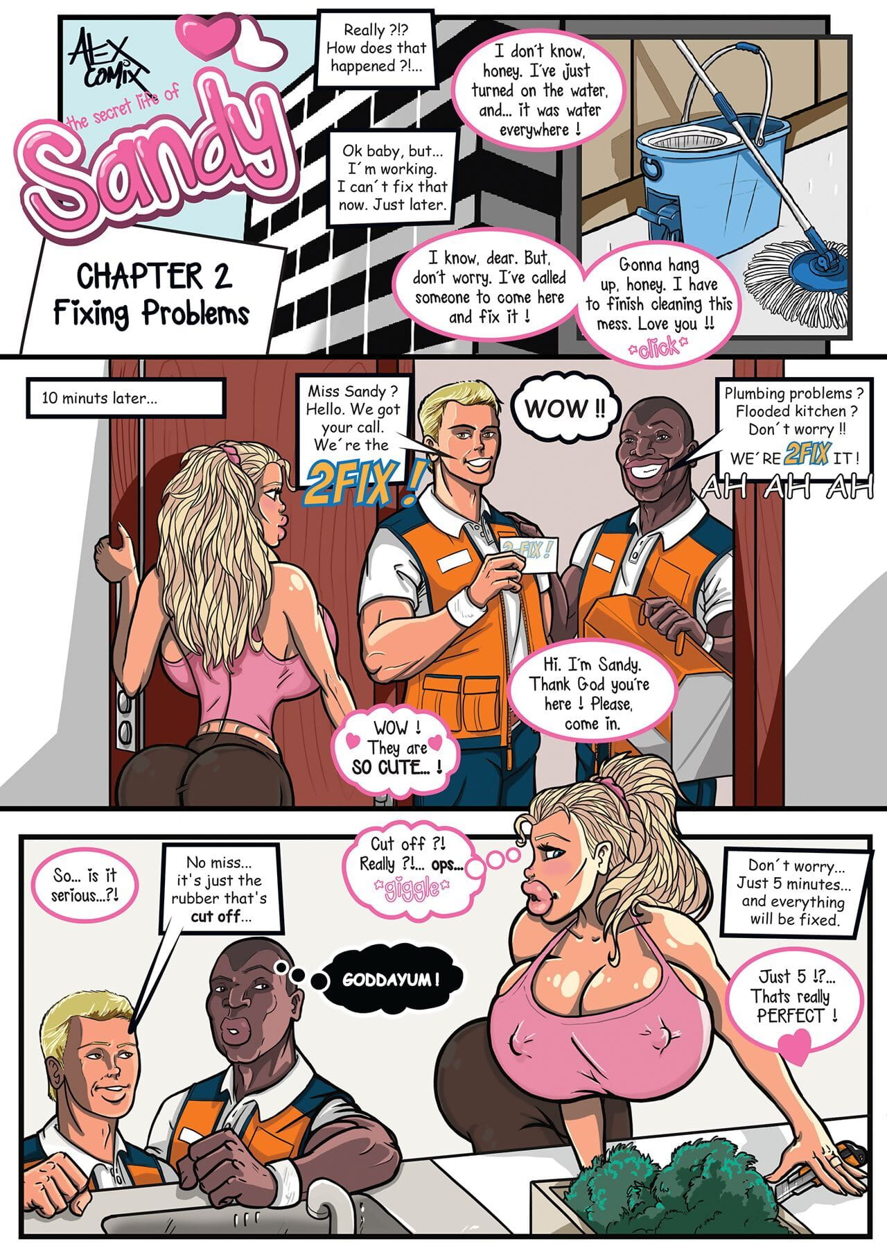 The Secret Life of Sandy Ch. 1-5 page 1