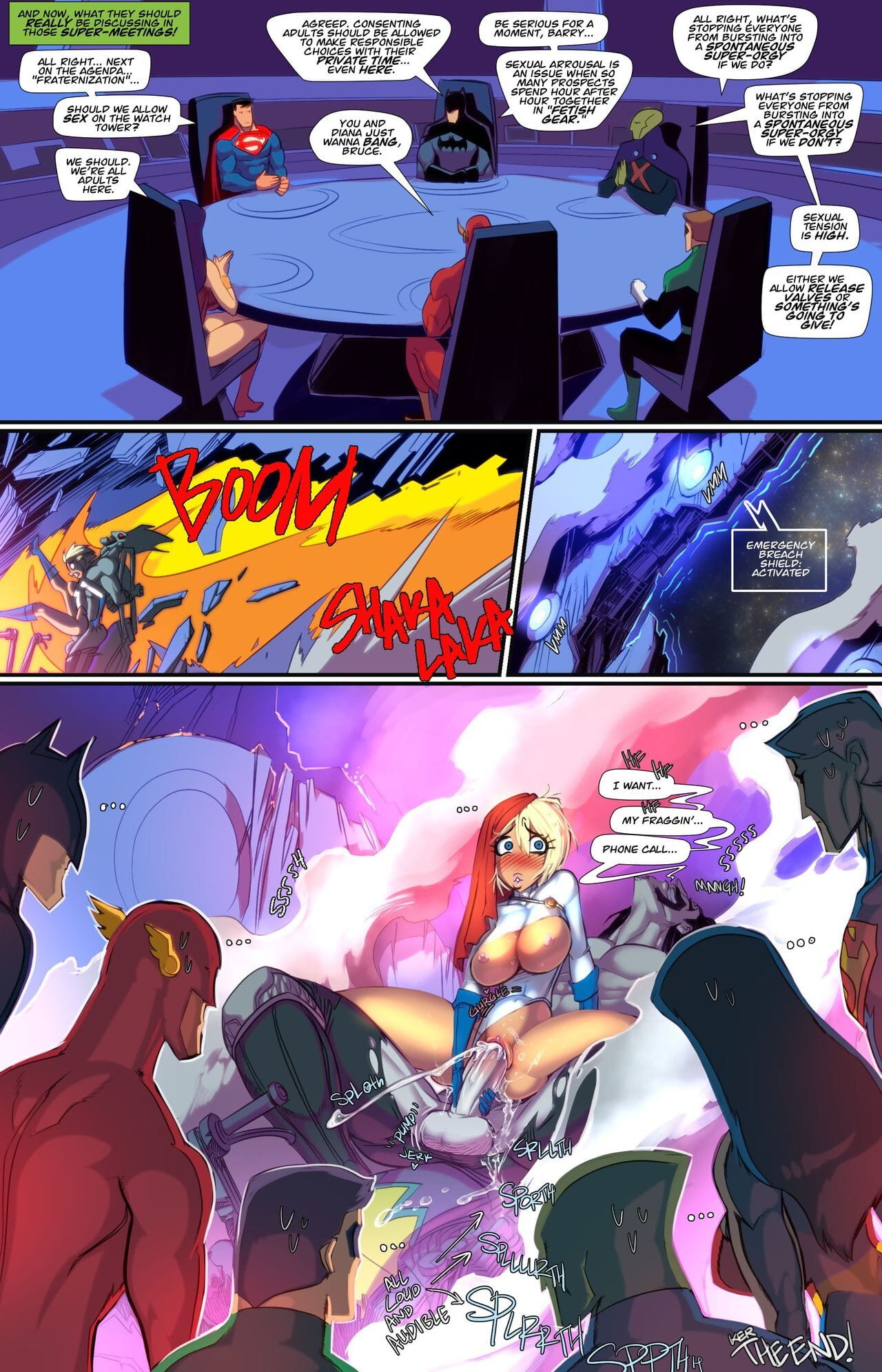 powergirl XXX لوبو page 1