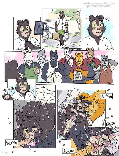 Running Errands with Willy Bear page 1