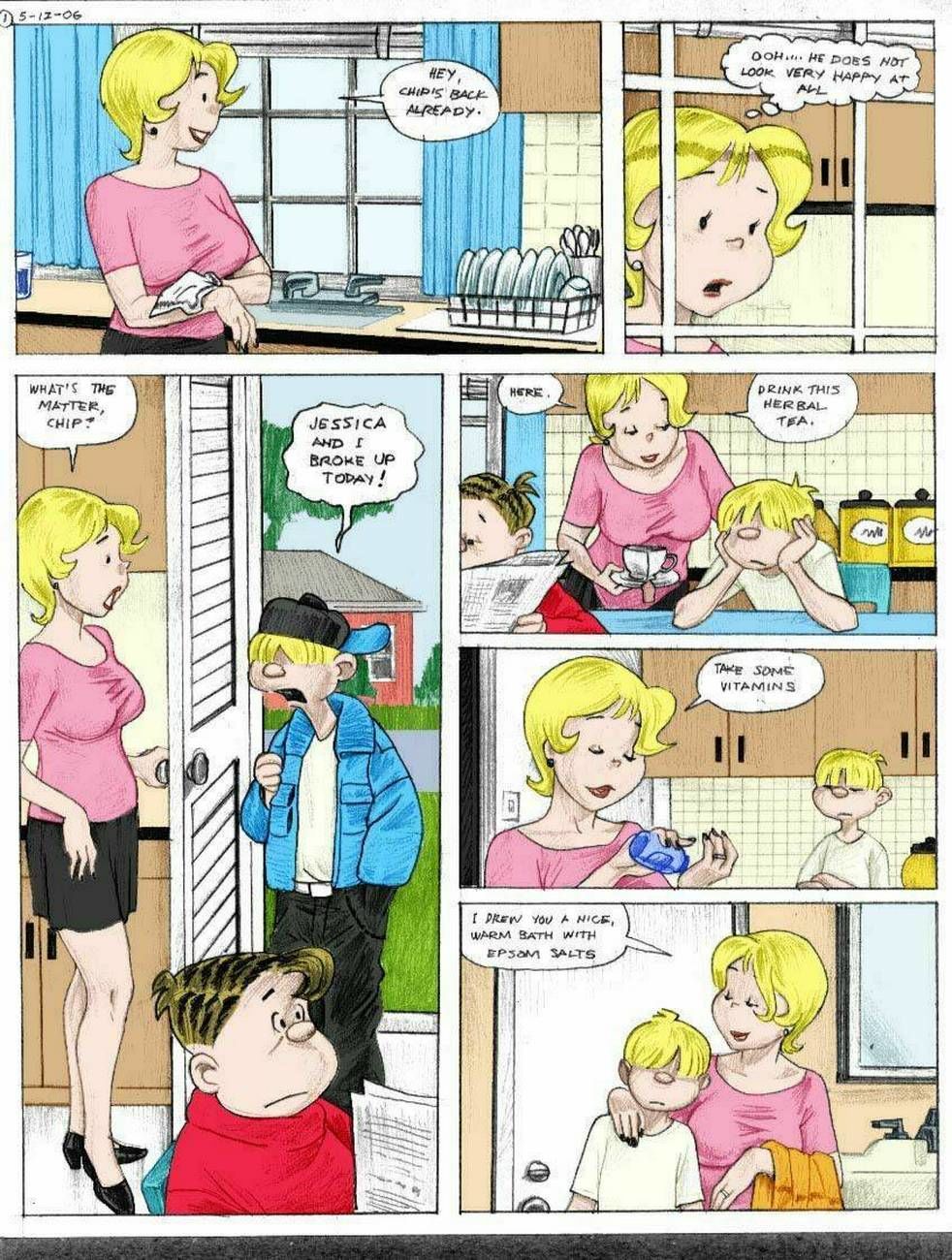 Lois i jej dwa Synowie page 1