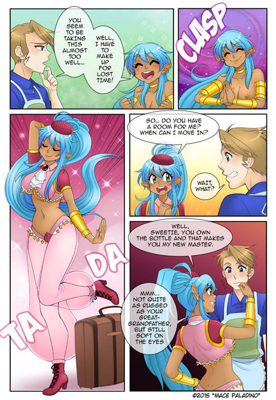 Ship In A Bottle 1 - Dreaming Of Genie page 1