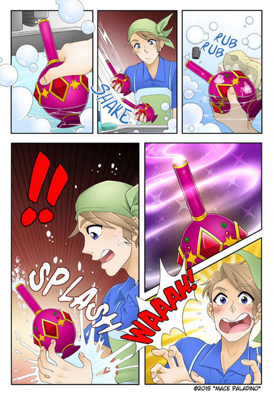 Ship In A Bottle 1 - Dreaming Of Genie page 1