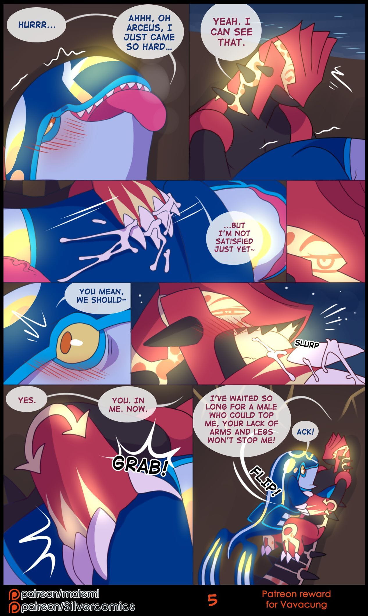 Groudon x Kyogre page 1